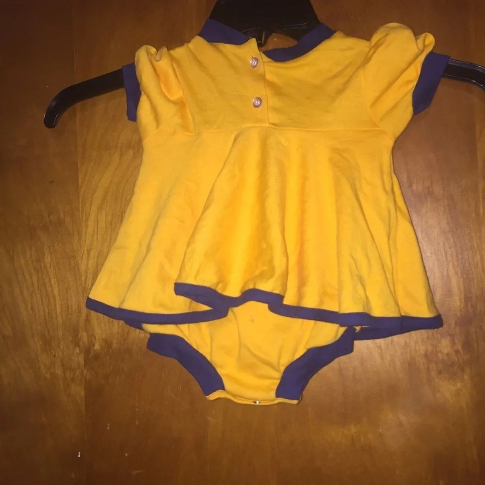 GIRLS West Virginia mountaineers dress 6 Months